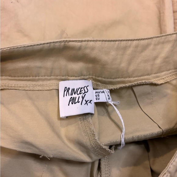 Princess Polly Beige Cargo Pants - Picture 4 of 5